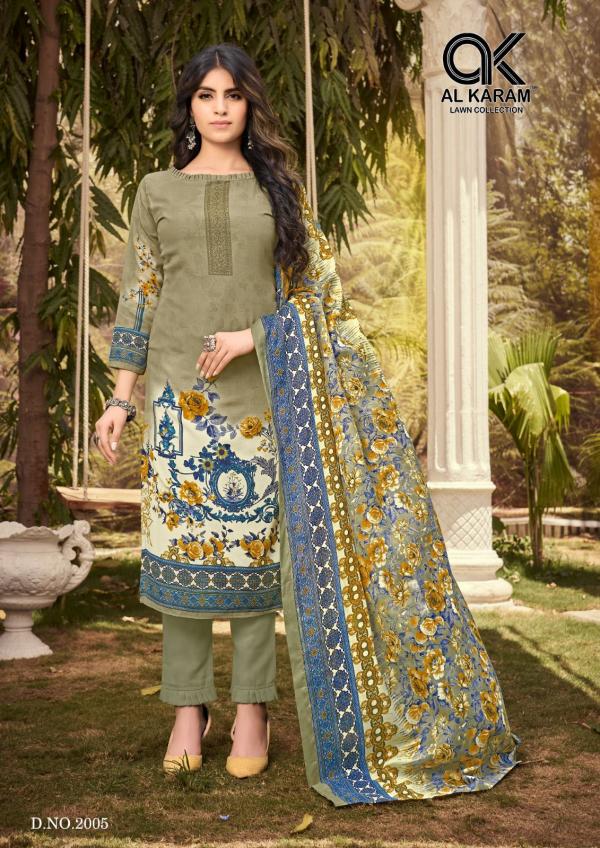 Al Karam Jasmine Vol 2 Karachi Cotton Dress Material Collection